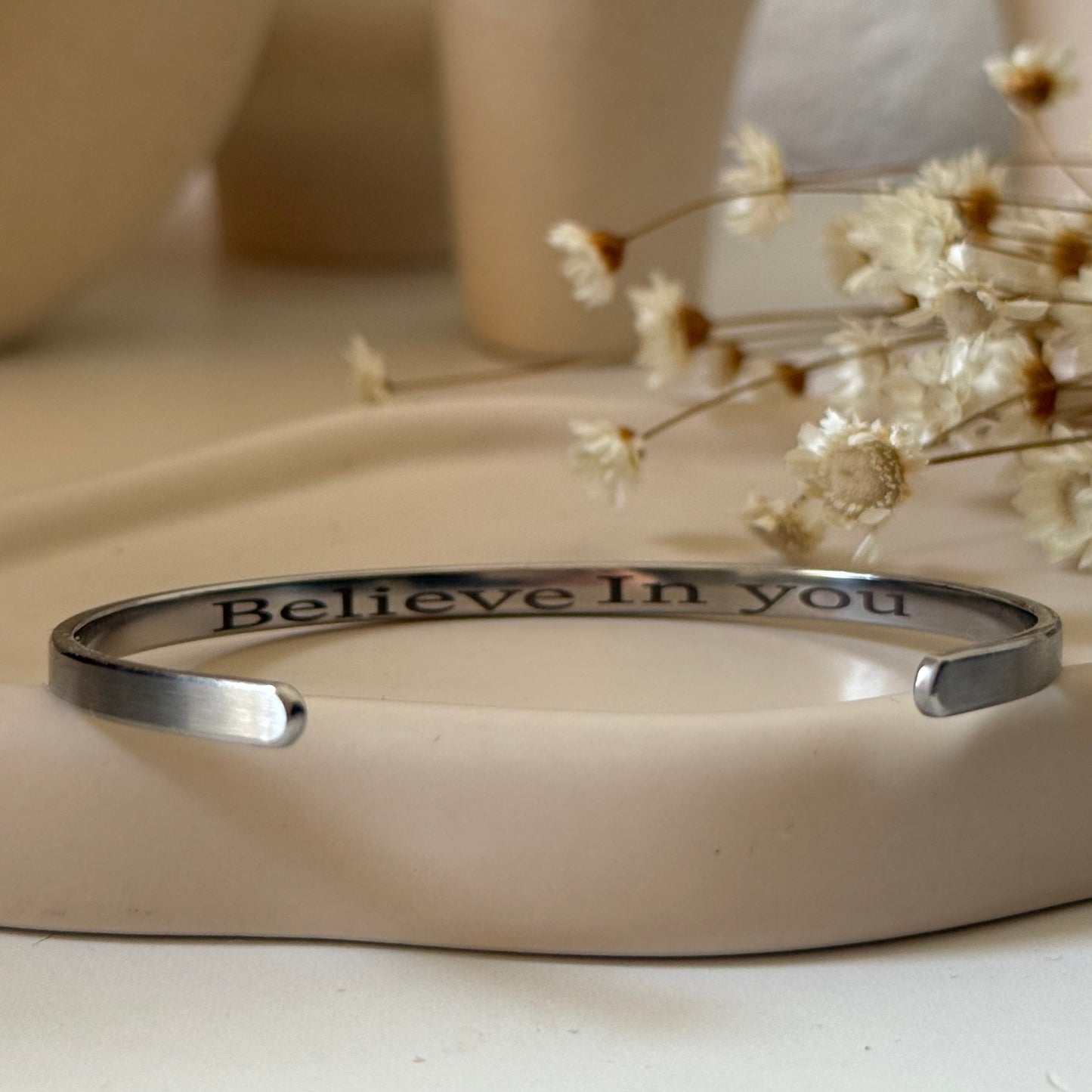 Bracelete personalizável - Silver