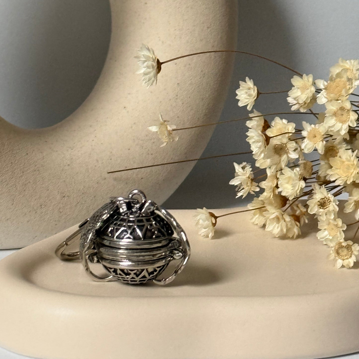 Porta-chaves- Asas de anjo silver