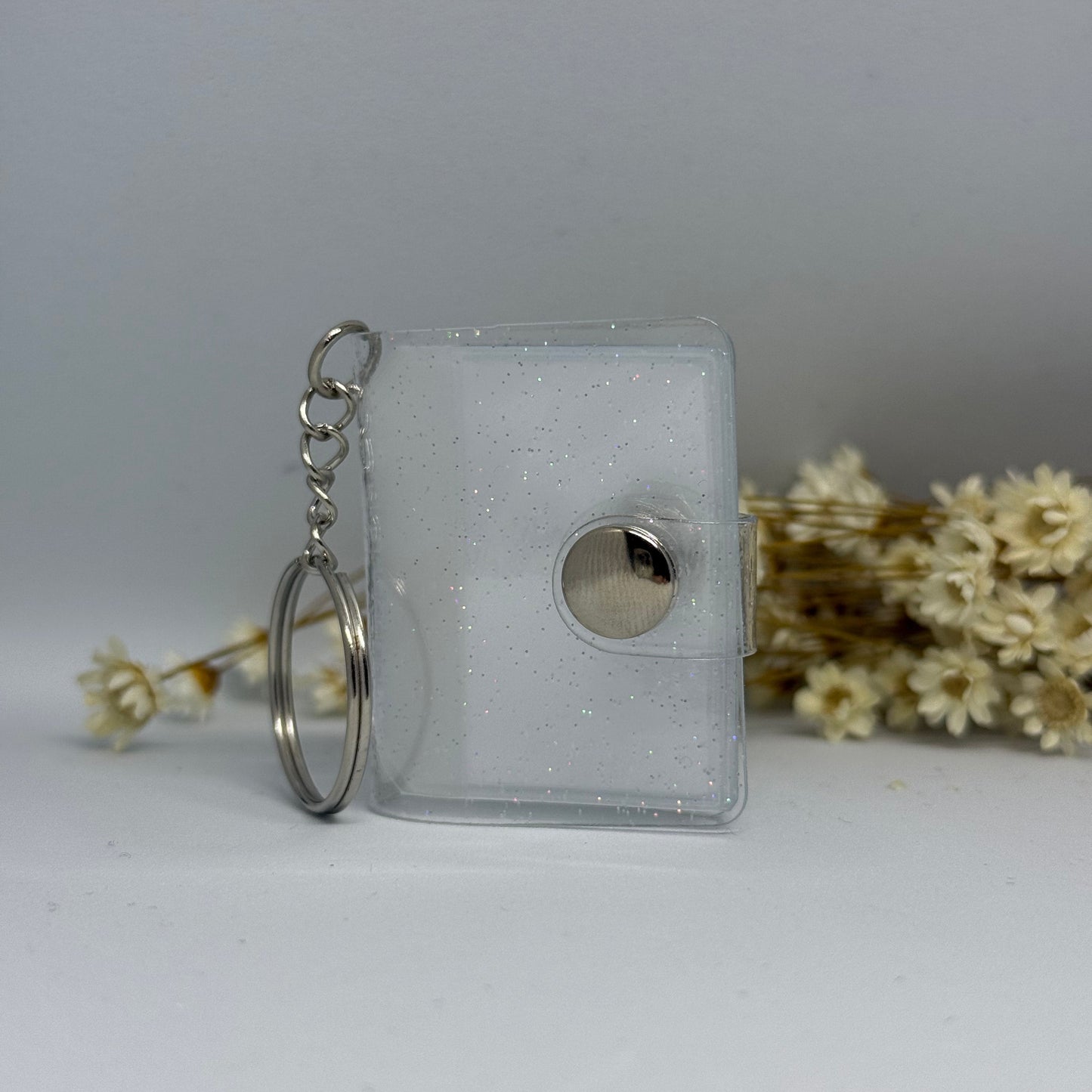 Porta chaves - mini álbum brilhante