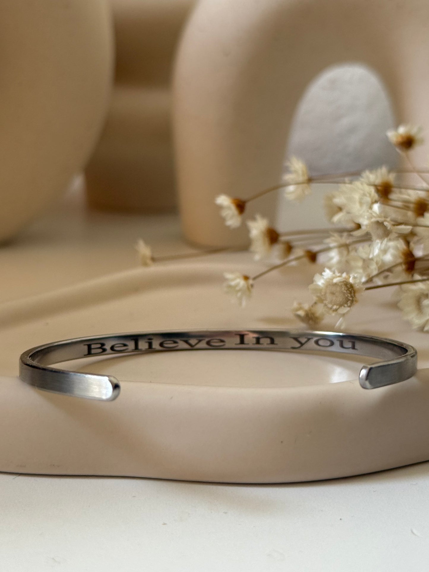 Bracelete personalizável - Silver