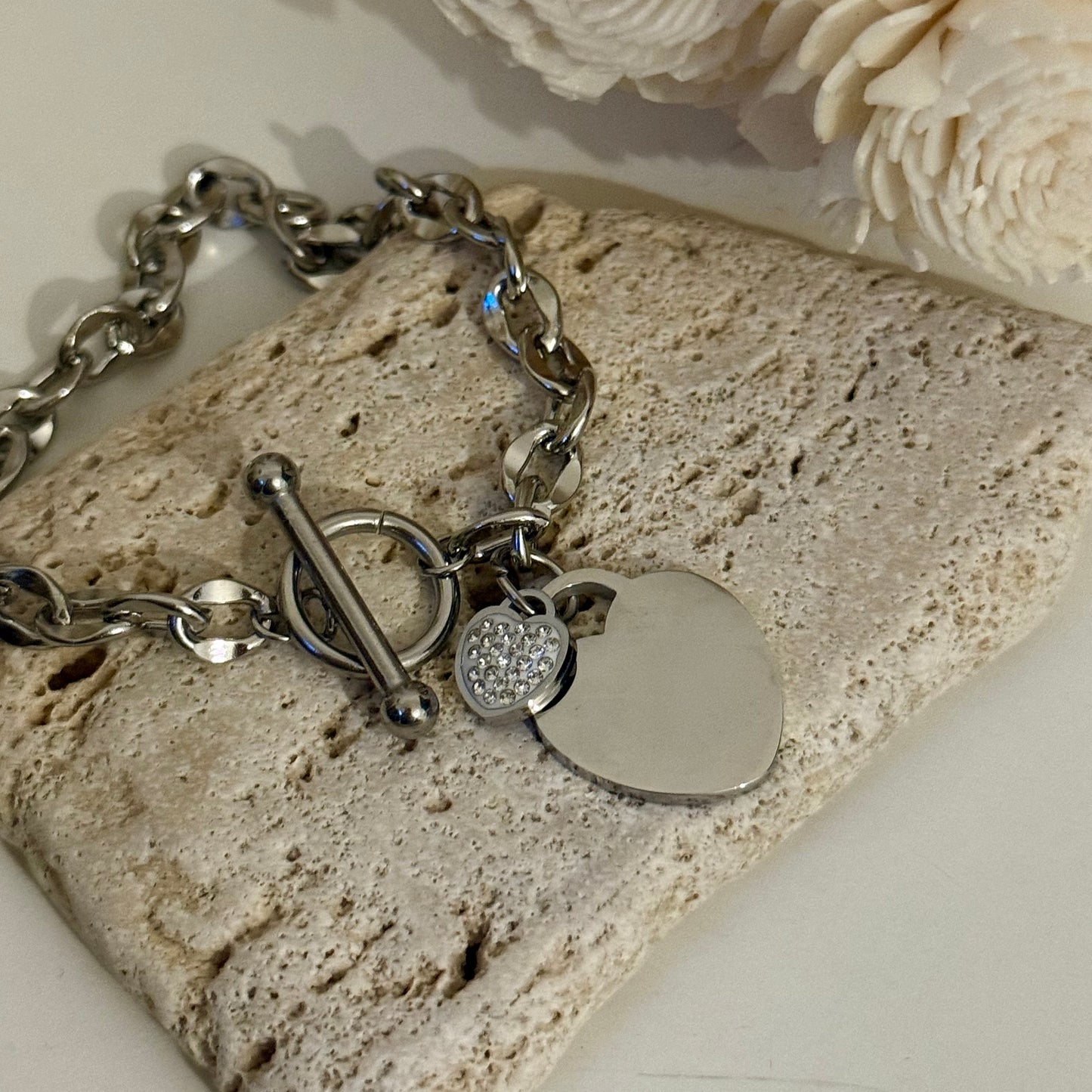 Pulseira Love - Silver