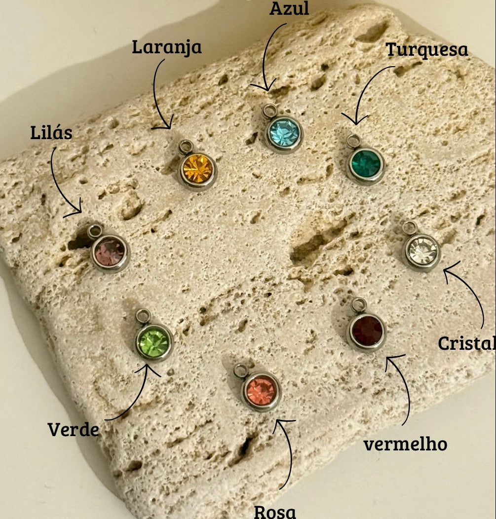 Colar carta - Silver